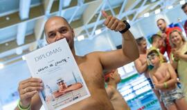 D. Rapšio taurės plaukimo varžybose – olimpiečio Dariaus Grigalionio šeimos triumfas