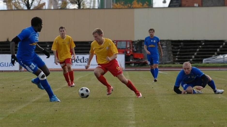 FC "Klaipėda" sužaidė lygiosiomis su Pakruojo "Kruoja"