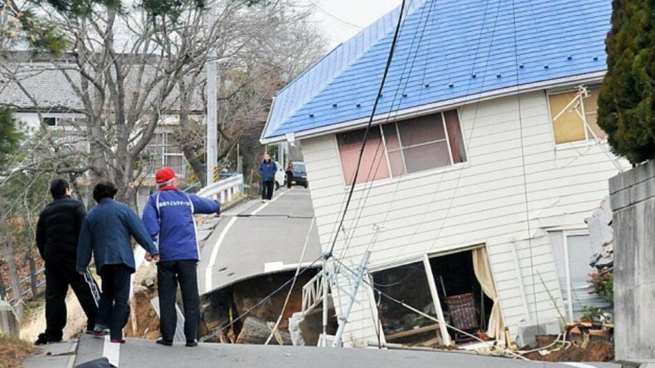 Žemės drebėjimas nusiaubė Japoniją