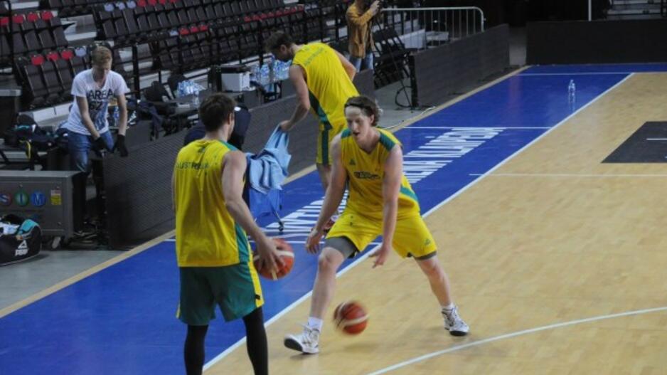 Australijos krepšinio rinktinė Klaipėdoje