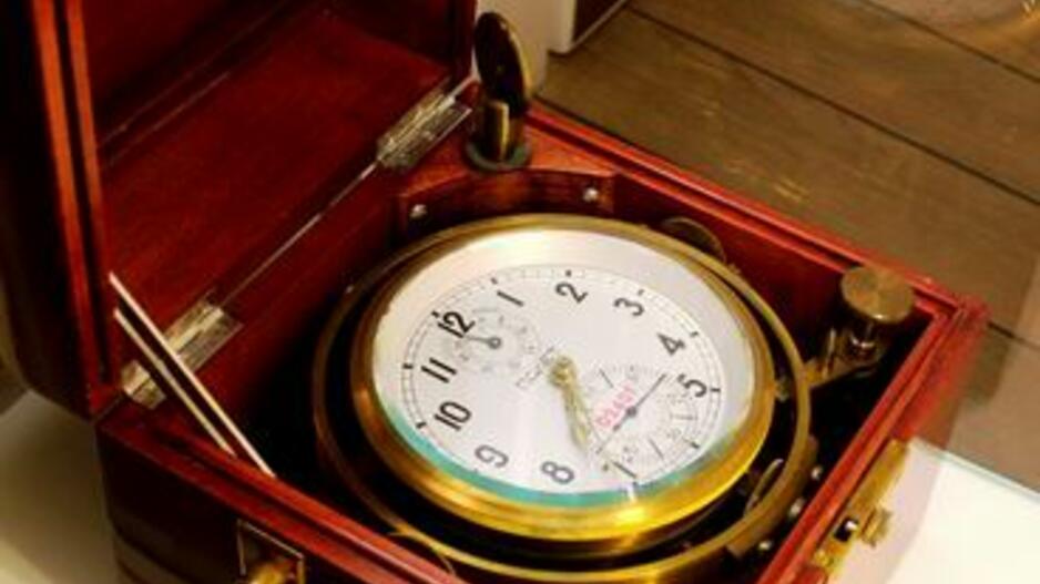 „Meridiane“ atidaryta jūrinių laikrodžių ekspozicija