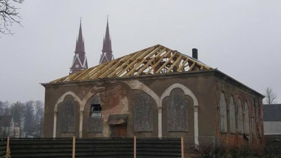 Atkuriama senoji Švėkšnos sinagoga