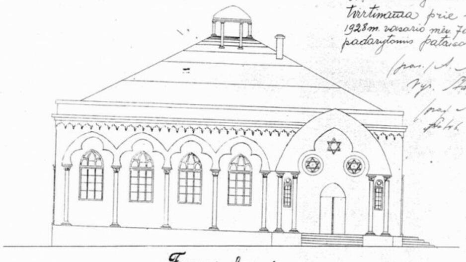 Atkuriama senoji Švėkšnos sinagoga