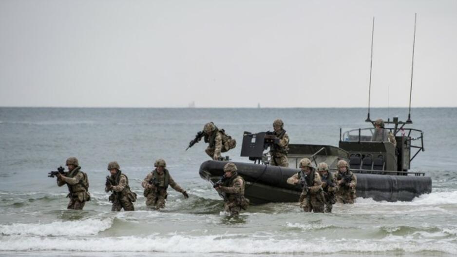 Nemirsetos paplūdimyje vyko pratybų BALTOPS 2019 karių išsilaipinimo operacija