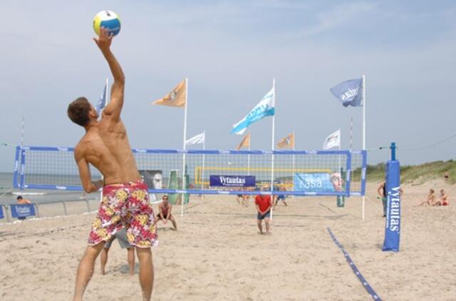 Paplūdimio tinklinio turnyre triumfavo palangiškiai