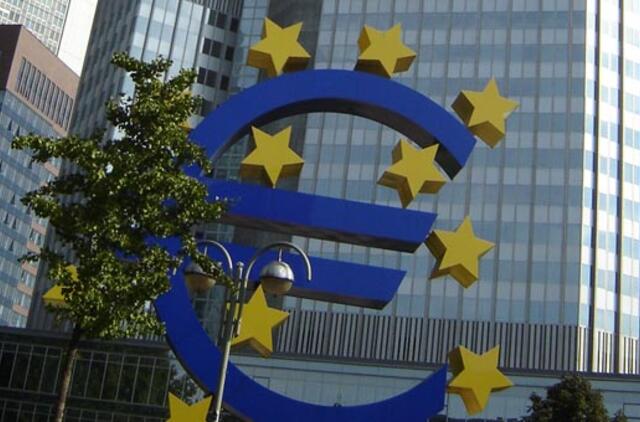 Europos centrinis bankas paliko galioti 1 proc. bazinę palūkanų normą