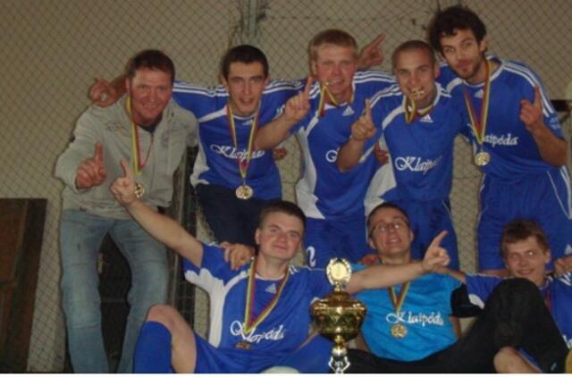 Klaipėdiečiai - Lietuvos kurčiųjų salės futbolo čempionai
