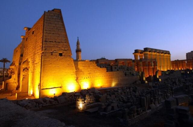 Egiptas: Naomi Campbell ir Vladislavui Doroninui neleista tuoktis faraonų laikų šventykloje