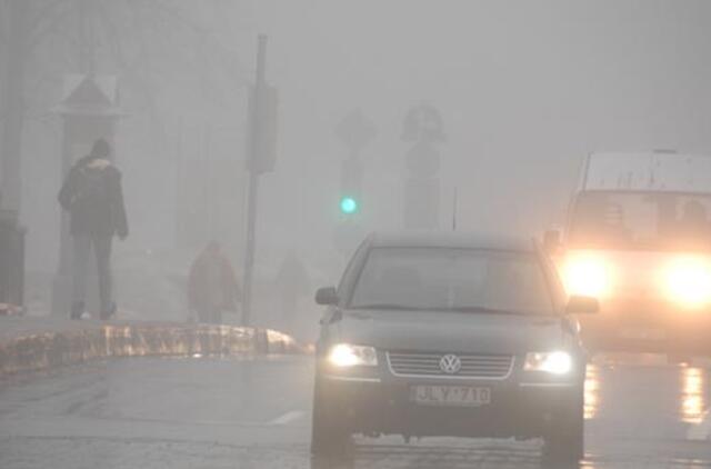 Pavasaris Klaipėdoje prasidėjo padidėjusia oro tarša