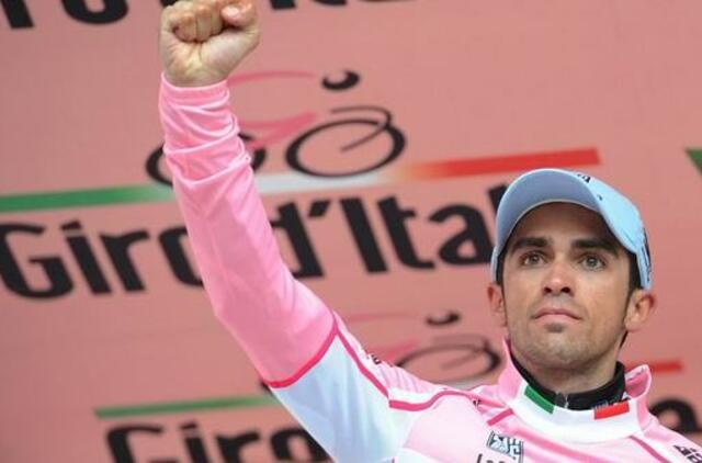 16-ąjį "Giro d'Italia" etapą laimėjo lyderis Albertas Kontadoras