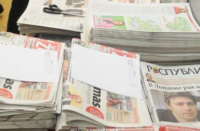 Laikraščiams ir žurnalams siūloma nustatyti lengvatinį 6 proc. PVM tarifą