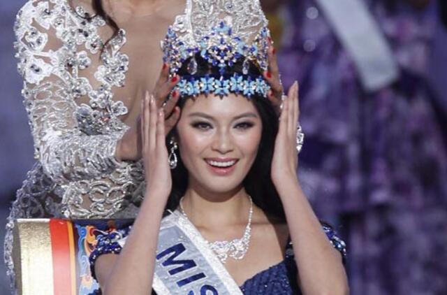 Grožio konkursą "Mis Pasaulis" laimėjo Kinijos atstovė Ju Vensia