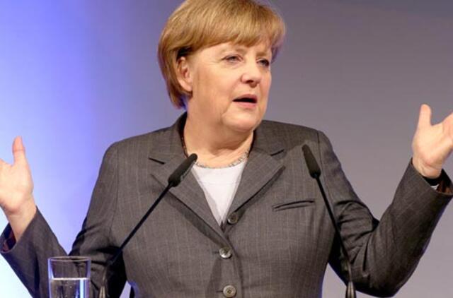 Angela Merkel: "Pritariu būsimam euro zonos Solidarumo fondui"