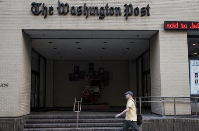 "Amazon" vadovas perka laikraštį "Washington Post"