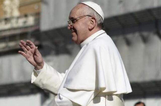 Popiežius meldėsi už taiką Egipte
