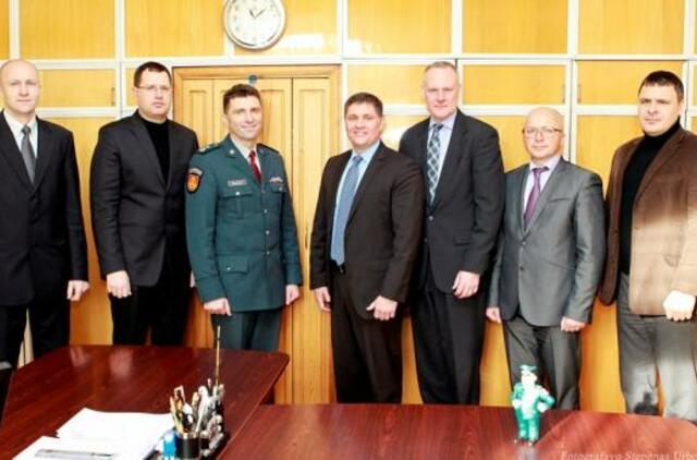 Klaipėdos kriminalistai susitiko su JAV pareigūnais