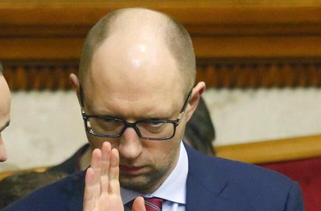 Ukrainos parlamentas naujuoju premjeru išrinko Arsenijų Jaceniuką
