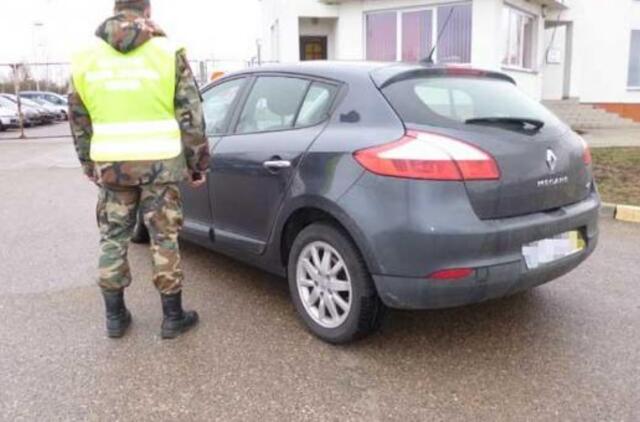 Tauragiškis į Lietuvą parvairavo prieš dvi dienas Prancūzijoje pavogtą naujutėlį "Renault Megane"