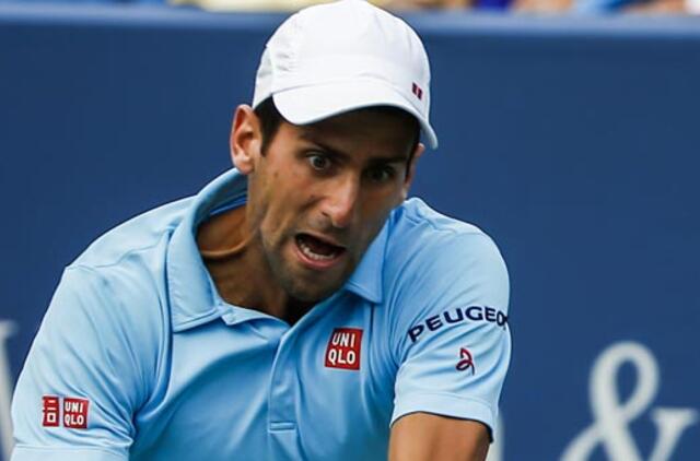 Novakas Džokovičius turnyre JAV nepateko į ketvirtfinalį
