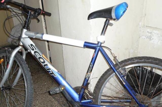 Policija ieško dviračio savininko