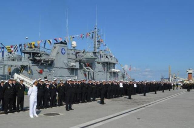 Savaitgalį NATO laivai atvers duris klaipėdiečiams