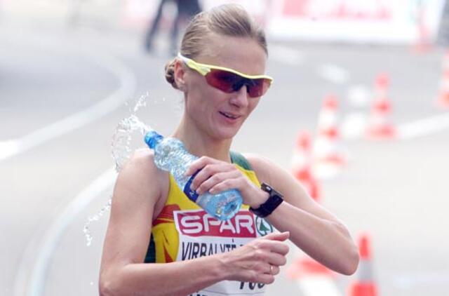 Ėjikė Brigita Virbalytė pagerino Lietuvos rekordą