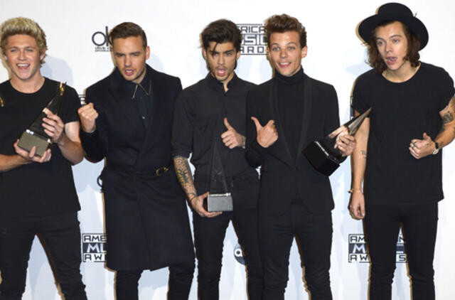 Amerikos muzikos apdovanojimuose triumfavo grupė "One Direction"