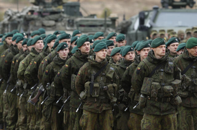 Bus minima Lietuvos kariuomenės diena