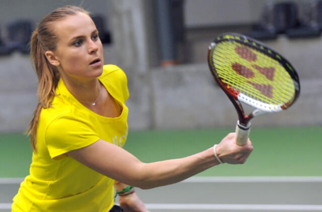 Tenisininkė Lina Stančiūtė WTA reitinge pakilo į 603-iąją vietą