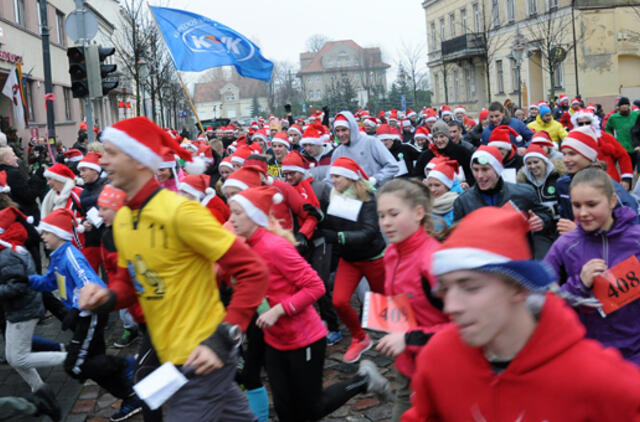 Sekmadienį Klaipėdoje - šventinės bėgimo varžybos