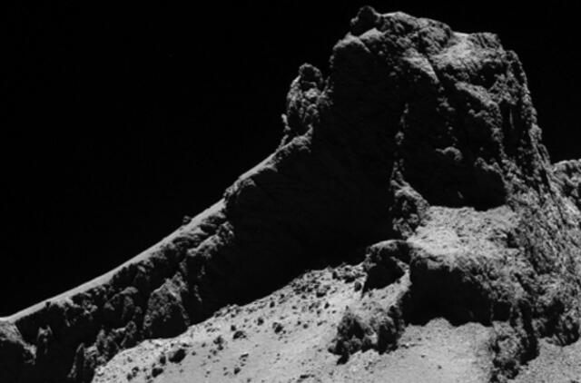 Pateikti pirmieji Čiuriumovo-Gerasimenko kometos struktūros analizės rezultatai