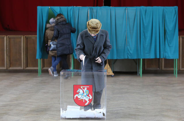 Klaipėdos rinkėjai balsuoja pasyviai
