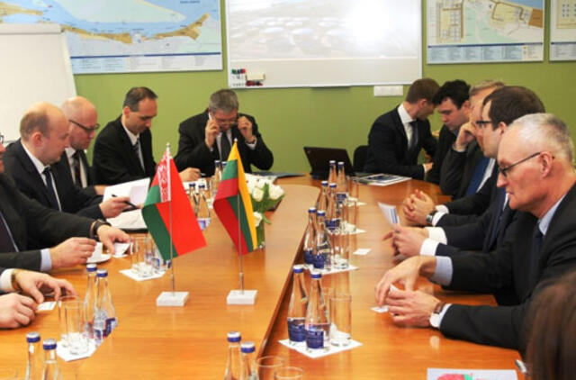 "Klaipėdos naftoje" lankėsi oficiali Baltarusijos delegacija
