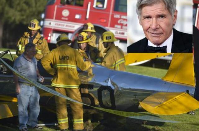 Per lėktuvo katastrofą sužeistas Holivudo aktorius Harisonas Fordas