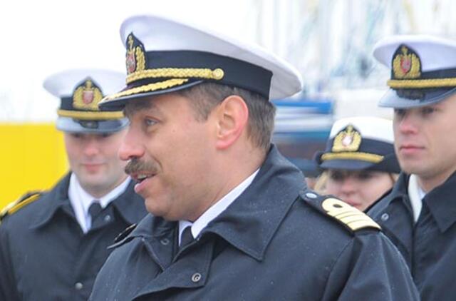 Keičiasi Lietuvos karinių jūrų pajėgų vadas