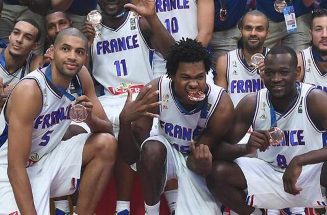Europos čempionato bronzos medaliai atiteko Prancūzijos krepšininkams