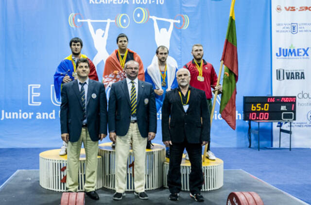 Irmantas Kačinskas iškovojo Europos jaunimo sunkiosios atletikos čempionato bronzą