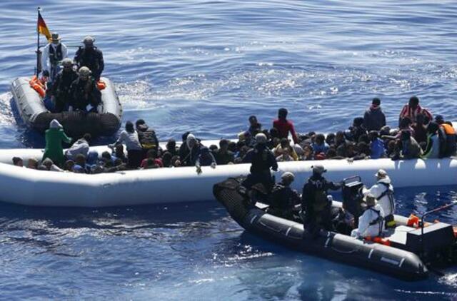 Viduržemio jūroje nuskendo daugiau kaip 400 migrantų, plaukusių į Europą