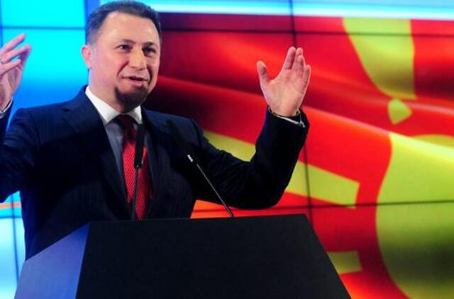 Makedonijos parlamento rinkimuose kol kas nežymiai pirmauja konservatoriai