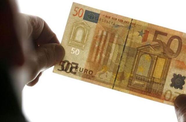Klaipėdoje aptikta netikrų eurų