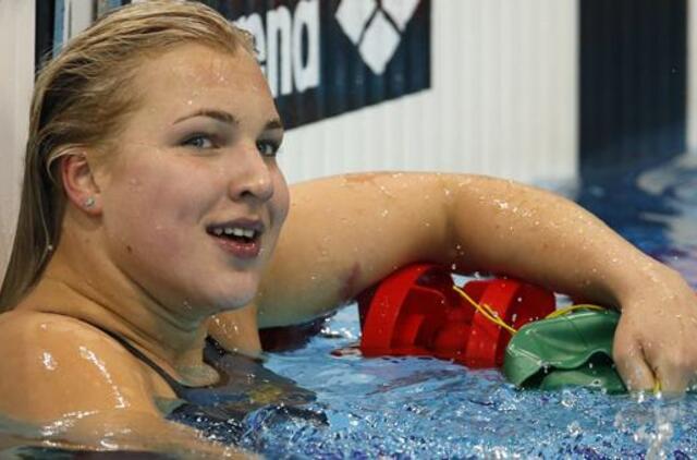Plaukikė Rūta Meilutytė Kaune pasiekė geriausią sezono rezultatą pasaulyje