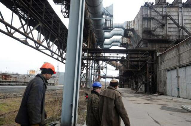 Rytų Ukrainoje separatistai užgrobė įmones ir anglių kasyklas