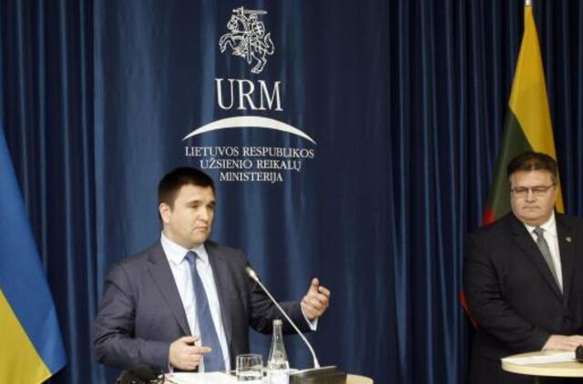 URM: Lietuva ir toliau rems Ukrainą