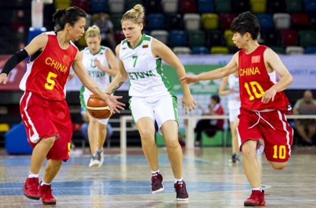 Lietuvos krepšininkės kurčiųjų olimpinėse žaidynėse užtikrintai nugalėjo kines