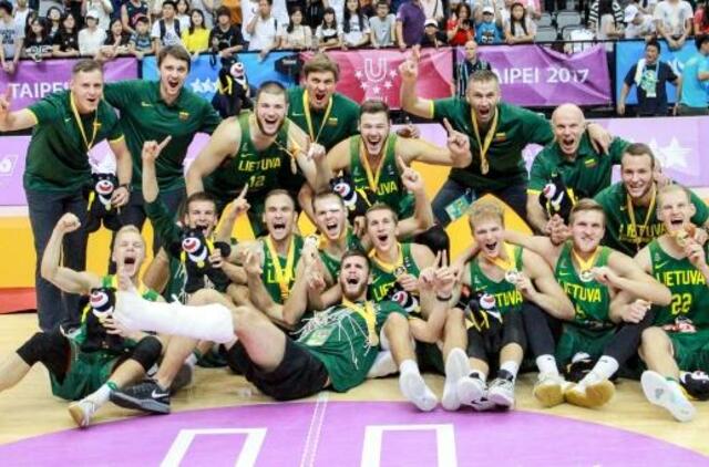 Lietuvos krepšininkai iškovojo Universiados auksą