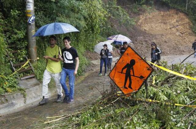 Nikaragvoje ir Kosta Rikoje tropikų audros aukomis tapo daugiau kaip 20 žmonių