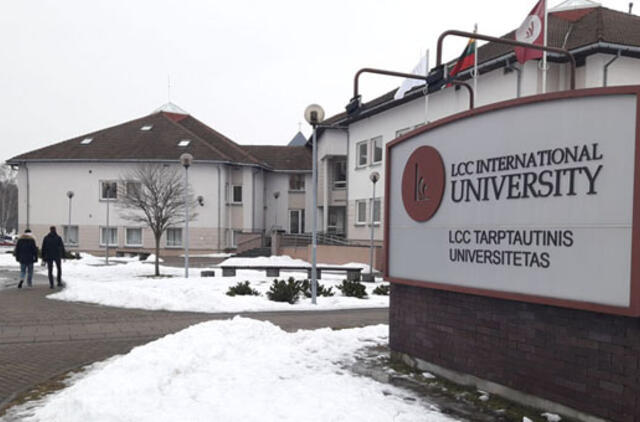 LCC tarptautinis universitetas tikisi, jog klaida bus pripažinta