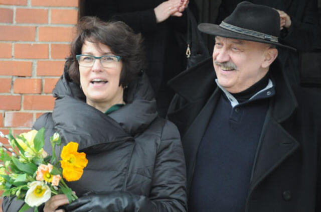 Klaipėdoje susituokė R. Laužikienė ir V. Masalskis