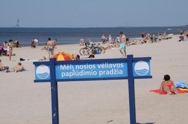 Mėlynoji vėliava – penkiems pajūrio paplūdimiams