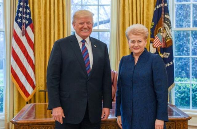 Ovaliniame kabinete - JAV garantijos Lietuvai
